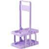 Tdoutop Portaborraccia Sportivo Pieghevole con Maniglia, Supporto per Bevande, Porta Borraccia, Ideale per Stadi, Biciclette, Picnic, Palestre E Partite di Ca, Viola Chiaro