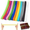 YOUYIKE 12 Pezzi Fasce Elastiche in Gomma Siliconica, 14x1cm Elastici Colorati in Gomma, Grande Elastico in Silicone, Elastici in Gommas Larghi per Arte, Scuola, Casa, Ufficio, Cartelline, Libri