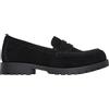 Skechers Mocassini slip-on in pelle scamosciata con tacco 2,5 cm