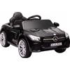 AIYAPLAY Mercedes-Benz Auto Elettrica per Bambini con Telecomando Nero | Aosom Italy