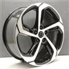 MG HS Cerchi In Lega Con Ritocco Diamante 18" IM 7.5J OEM 10949788 Originale X1