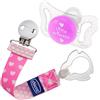 Chicco (artsana spa) Chicco Succhietto Micro Clip Girl 0-2mesi