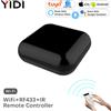 YIDI Telecomando universale intelligente WiFi+RF+IR all-in-one, apparecchi RF App Tuya Smart Life Controllo vocale Alexa Google Home WiFi