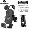 ROCKBROS portacellulare per bicicletta supporto per telefono per veicoli elettrici per moto supporto per cellulare da 4.5-7.2 pollici staffa per bici antiurto