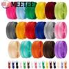 Meetee 5/10/20M 3 # 5 # Nastro per Cerniere in Nylon Arcobaleno con Tiranti, Kit di Riparazione Cerniere per Abbigliamento, Accessori per Cucito