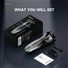 ENCHEN Rasoio elettrico 3D Blackstone 3 IPX7 Rasoio impermeabile Bagnato e asciutto Doppio uso Viso Barba Batteria Display digitale per uomo