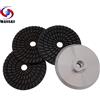RIJILEI Set di 3 Dischi Diamantati per Lucidatura da 4 Pollici, 3 Fasi, Materiale Ibrido Extra Resistente, per Lucidatura a Umido di Granito e Marmo, Disco Abrasivo da 100mm