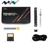 MINIWARE Saldatore Elettrico Digitale Originale TS101 65W con Display LCD Programmabile, Temperatura Regolabile, Versione TS100 Senza Alimentatore