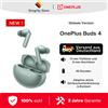 OnePlus Versione globale OnePlus Buds 4 Auricolari true wireless fino a 55 dB Cancellazione del rumore ANC Doppio driver con doppio DAC Bluetooth 5.4