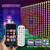 GCTECHING 400 luci a corda per tende intelligenti a LED con telecomando per app, sincronizzazione musicale, lucine per tende natalizie per esterni