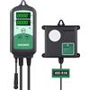 INKBIRD Controller CO2 INKBIRD Controller intelligente per anidride carbonica con 2 prese per generatore di CO2 e ventola di ventilazione, controllo giorno e notte
