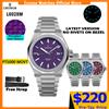 Cronos Orologio di Lusso Cronos per Uomo 39mm Automatico PT5000 SW200, Vetro Zaffiro, 10ATM, Fondello Trasparente L6028M