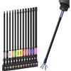 Geinxurn 13 pezzi 6" set di punte per cacciavite Torx magnetico (T7-T40), acciaio D2, set di punte per cacciavite a stella a estensione lunga con base codificata a colori