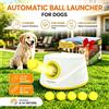 jianyana Lanciatore Automatico di Palline per Cani di Nuova Generazione, Giocattolo Interattivo con 5 Palline ETPU Non Tossiche