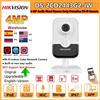 HIKVISION Telecamera IP Hikvision da 4 MP DS-2CD2443G2-IW Rilevazione wireless del corpo umano per interni Telecamera di rete WiFi IR PoE Slot per scheda SD audio bidirezionale