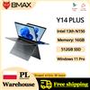 BMAX Y14 Plus Laptop 14 Pollici Touch Screen 16GB RAM 512GB SSD Intel N150 1920*1080 IPS 360 ° Notebook Convertibile con Windows 11