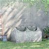 Outsunny Invernadero Foil con Finestra PE Pomodoro 120x60x60cm Bianco
