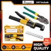 Podofo 10T Pinza Idraulica per Crimpatura Cavi da 12 a 2/0 AWG, Utensile Manuale Idraulico per Crimpatura di Terminali Elettrici e Cavi