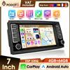 podofo Autoradio Podofo 7" 4+64G con CarPlay Wireless per Volkswagen Touareg 2004-2011/ Transporter Ts Multivan 2004-2009, Lettore Multimediale per Auto con WIFI e GPS