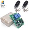 Diese Telecomando wireless universale 433 MHz AC220V 2CH Ricevitore e trasmettitori relè rf per garage universale e controllo della luce