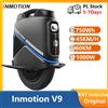 INMOTION Monociclo Elettrico INMOTION V9 con Batteria 84V 750Wh, Motore 1000W, Velocità 45KM/H, Autonomia 60KM, GPS e Blocco Remoto - Disponibile in Magazzino UE
