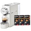 Polti Coffea S18W, macchina da caffè a cialde E.S.E. da 44 m, incluse 54 cialde di SOLO Caffè monorigine Vietnam, il caffè di
