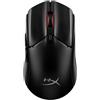 HyperX Pulsefire Haste 2 Core Wls - Mouse da gaming (nero/nero)