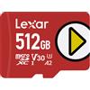 Lexar PLAY microSDXC UHS-I Card 512 GB Classe 10