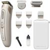 Rowenta Tagliacapelli Beige, Bianco 6 Nichel-Meta TN9154F0
