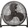Electroline Ventilatore a piantana metallizzato 3 pale 50cm nero