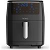 Moulinex AL2018 Friggitrice ad Aria 6,5L, Friggitrice ad Aria Calda, Colore Nero
