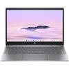HP Chromebook 14a-nf0005nlx Intel® Core™ i3 i3-N305 35,6 cm (14'') Full HD 8 GB LPDDR5-SDRAM 256 GB UFS Wi-Fi 6E (802.11ax) ChromeOS Argento