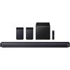 Samsung Soundbar HW-Q930H/XC, Audio 9.1.4 canali, potenza 580W, Active Voice Amplifier Pro, Bluetooth 5.3, Q-Symphony, Wireless Dolby Atmos, 2026