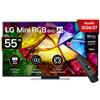 LG Mini RGB 55'' Serie MRGB87 55MRGB87B6B, 4K, RGB Primary Color Pro, Dolby Vision, Motion Booster 288, SMART TV 2026