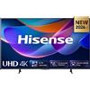 Hisense Smart TV 43'' 4K TV 43A6S, 60Hz, DTS Virtual X, VIDAA OS con 1000+ APP, HDR 10+, Game Mode Plus, Bluetooth, Wifi, Alexa Built-in, AirPlay2, lativ