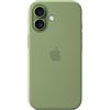 Apple Custodia MagSafe in silicone per iPhone 17 Muschio chiaro