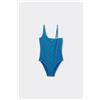 Calzedonia Costume Intero Bambina Sea Corals Blu