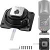NEEWER Z2-F Hot Shoe Mount di Ricambio, Solo per Flash Rotondo Z2-F/Z2Pro-F/Z2II-F Compatibile con Fujifilm Camera, Parte Riparazione di Hotshoe Speedlite con Interfaccia Contatto Metallica Aggiornata