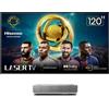Hisense Videoproiettore Hisense 120L5ND 4K Uhd 3840x2160p 2700m 16:9 Grigio [TVHISA1H120L5ND]