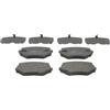 FERODO BRAKE PADS | FDB1565 | FRONT | FOR SUZUKI GRAND VITARA I 1998-2008 | OE-MATCHING QUALITY | ECO-FRICTION FUSE+ TECHNOLOGY