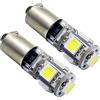 Ruiandsion 2 luci LED BAY9S H21W 12V Canbus, super luminose, Chipset 5050 5SMD, utilizzate per luci di direzione, luci di retromarcia di riserva