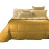 Caleffi Trapunta Bicolor Matrimoniale Giallo Sole in Cotone - 78357