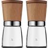 WMF Ceramill Nature 0652314500 Macinaspezie, Set da 2 Pezzi in Acciaio Inox e Legno