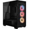 Corsair 3500X LX-R RGB iCUE LINK Case Midi Tower Vetro Temperato No-Power Mini-ITX/mATX/ATX/E-ATX
