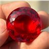 Gemma Sciolta Zaffiro? No: Rubino Naturale Rosso Blood Red 106 Cts Taglio Tondo
