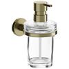 Inda Dispenser sapone a parete One bronzo/vetro trasparente 250 ml