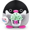 Zuru Snackles Pinguino Baskin Robbin Snackle peluche con cibo alto 20 cm