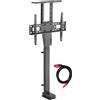 Maclean Staffa elettrica estraibile per Maclean TUYA 37''-80'' VESA 600x400 max 60kg MC-866T + HDMI 2.0 4K 3D UHD 1.8m CAVO 48 bit
