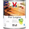 V33 Vernice per Legno Incolore Brillante 1L