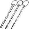 SuperLove Stainless Steel Bumpy Urethral Sound Penis Plug Training Set